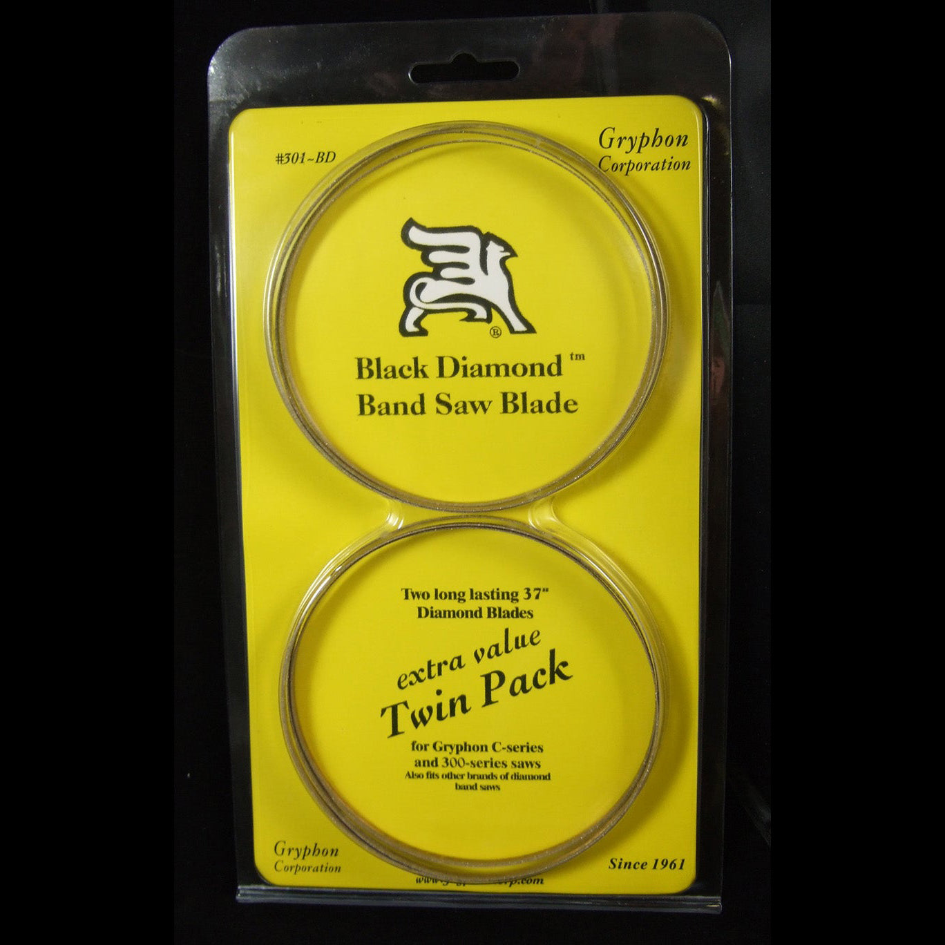 301BD Diamond Blade Twin Pack (37")