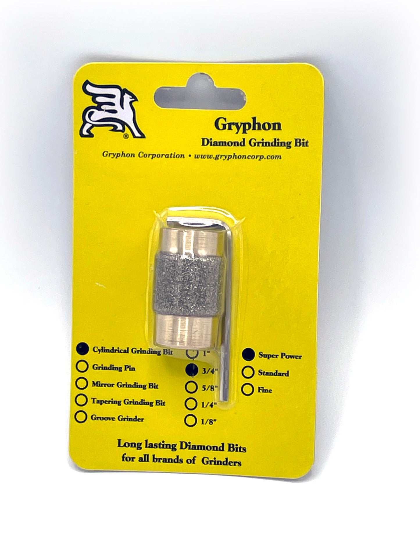 3/4-inch Super-Power Cylindrical Grinding Bit