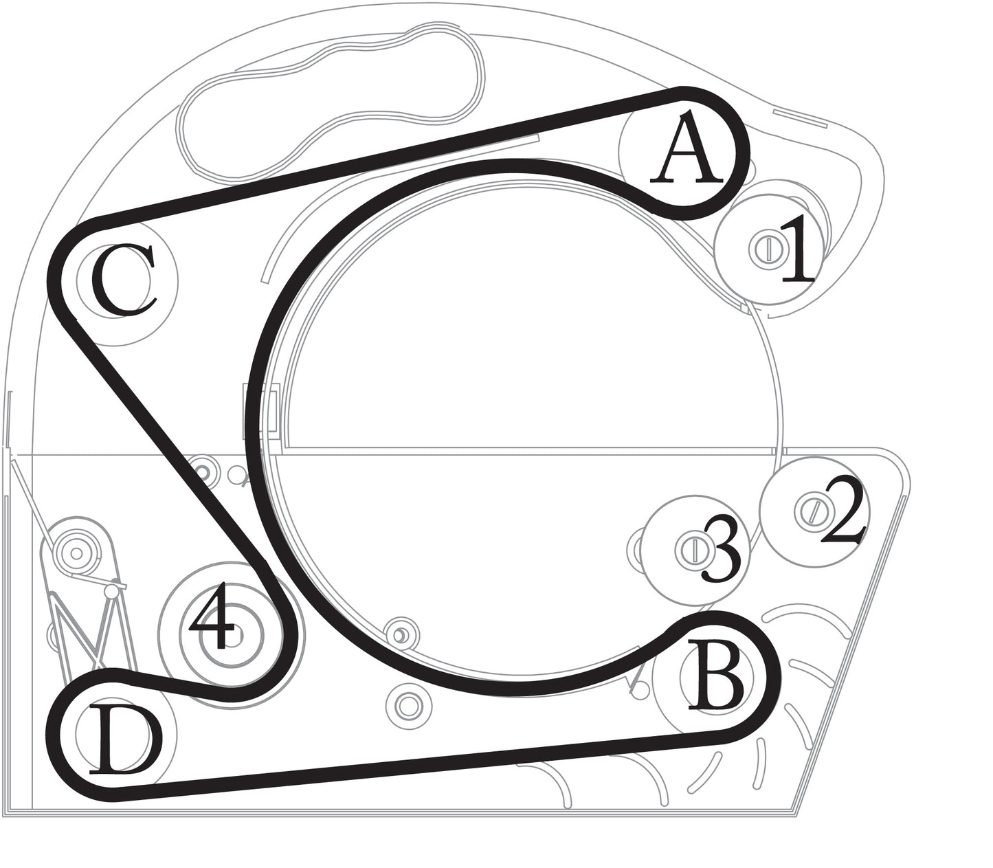 Zephyr Drive Belt