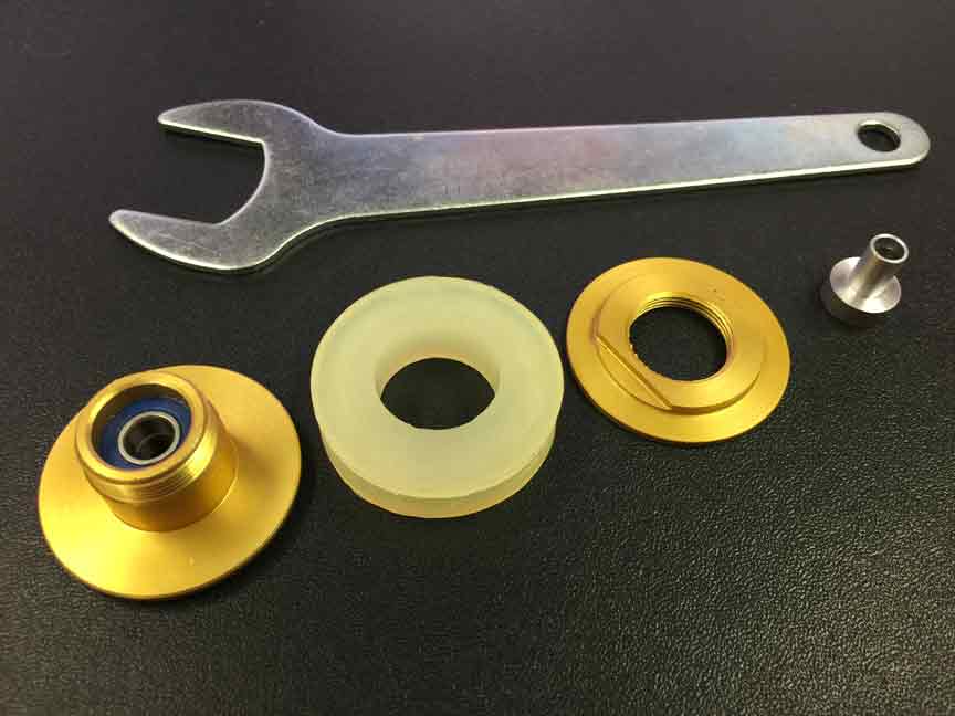 Zephyr Rubber Inserts for Gold Wheel